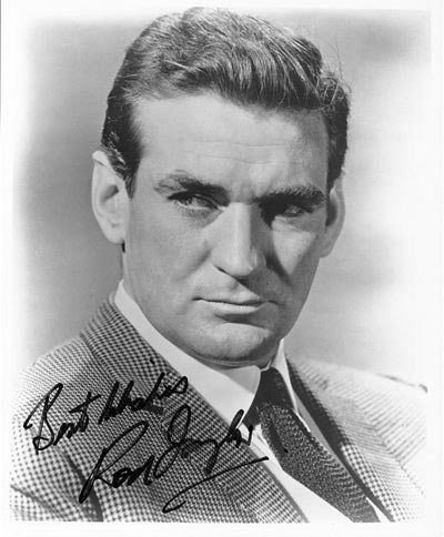 Rod Taylor autograph