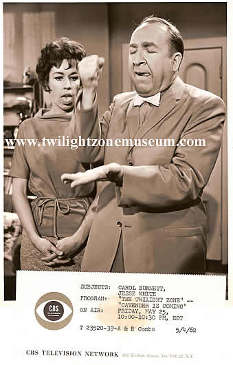 Carol Burnett and Jesse White