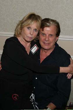 Sarah Marshall and husband, TV actor Karl Held.